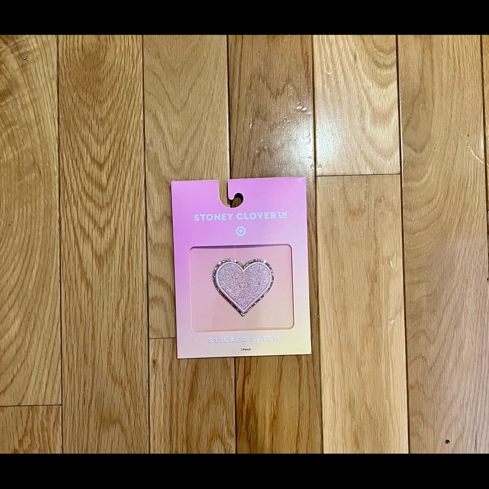 Stoney Clover x Target Heart Patch Light Pink
